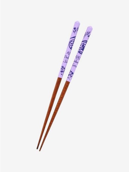 Kiki's Delivery Service Other - Purple Wooden Chopsticks